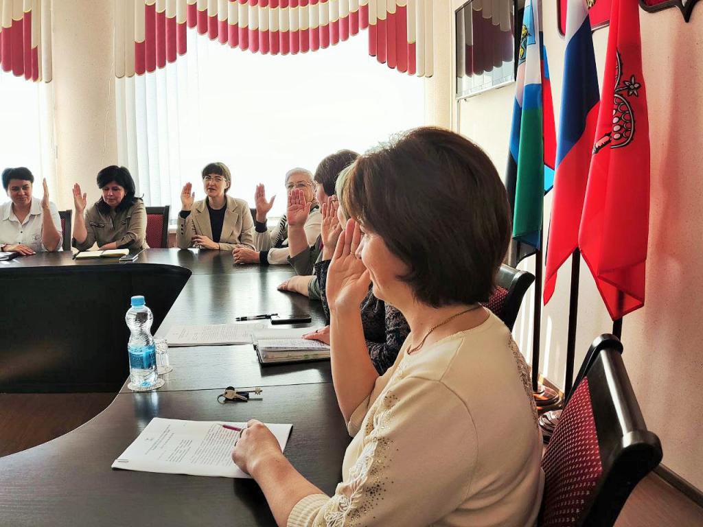 Состоялось очередное заседание Красногвардейской ТИК.