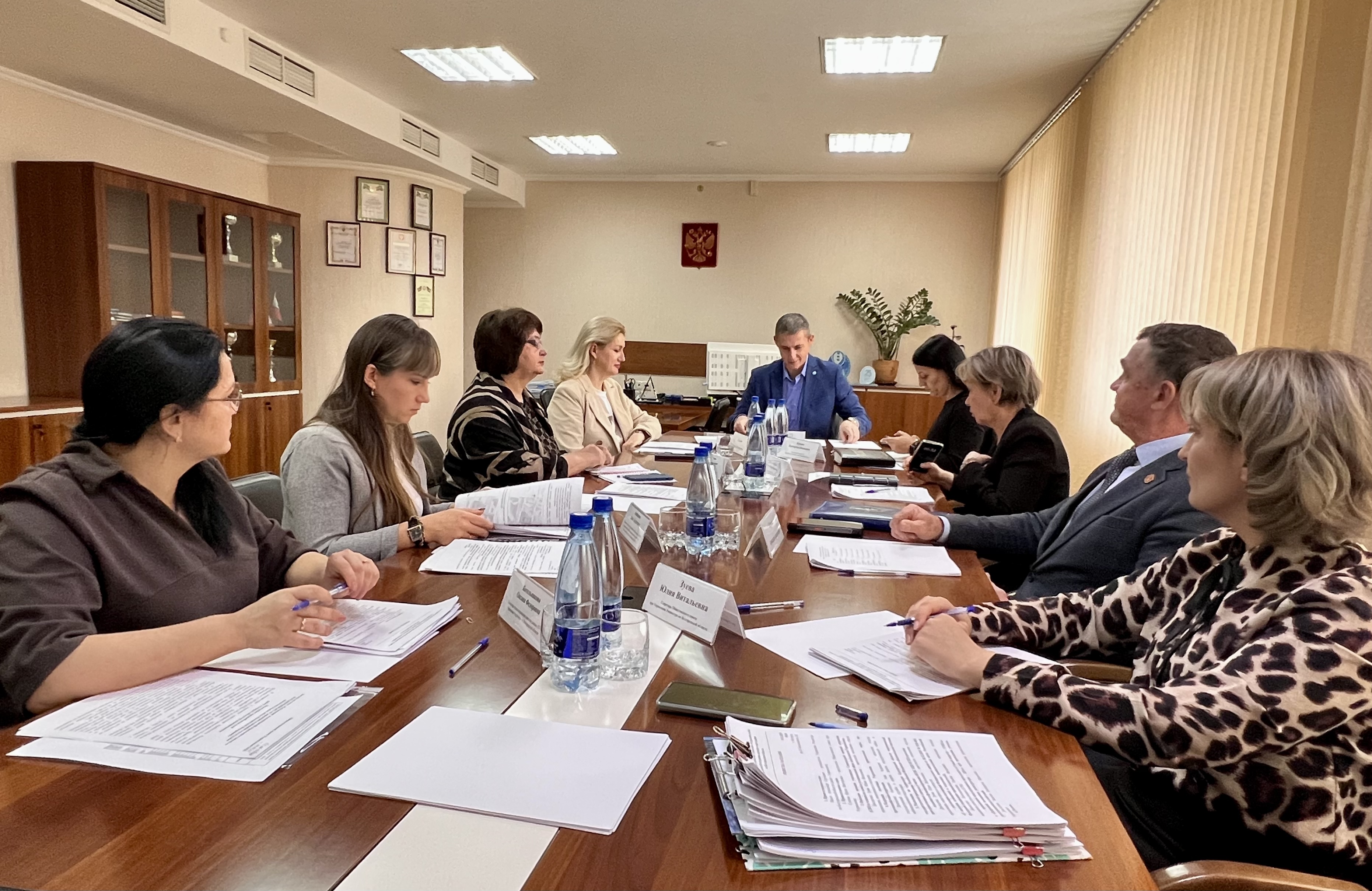 В региональном Росреестре состоялось заседание Общественного совета.