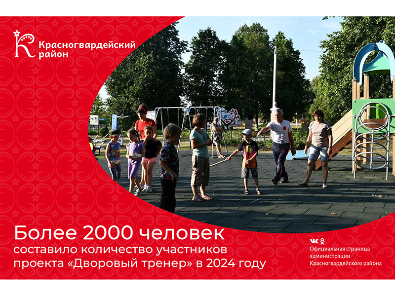 #Авызнали, что более 2000 человек составило количество участников губернаторского проекта «Дворовый тренер» в 2024 году?.