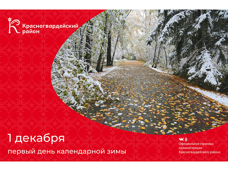 С первым днём календарной зимы!.