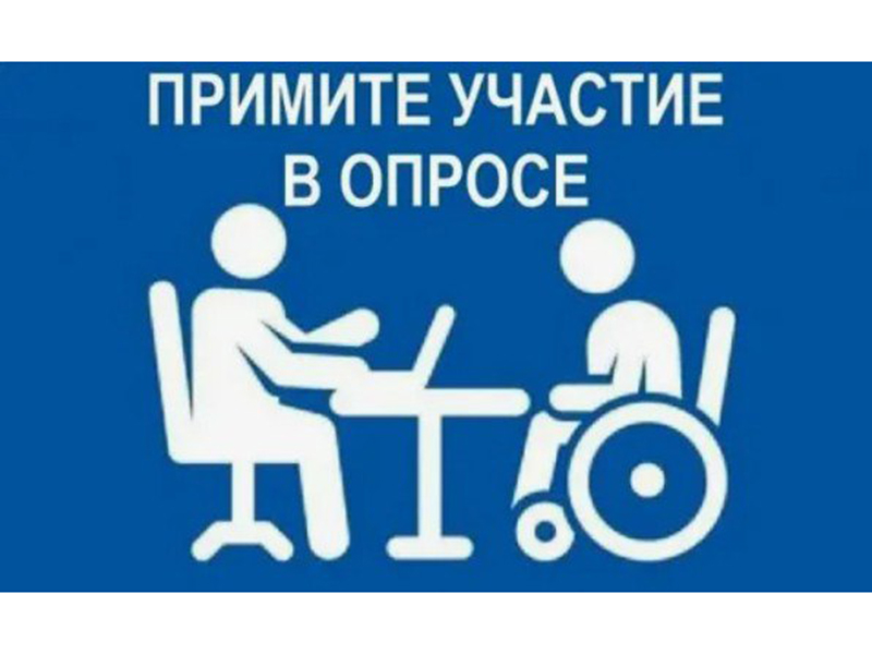 Опрос доступности объектов и услуг для граждан с инвалидностью и маломобильных групп населения.