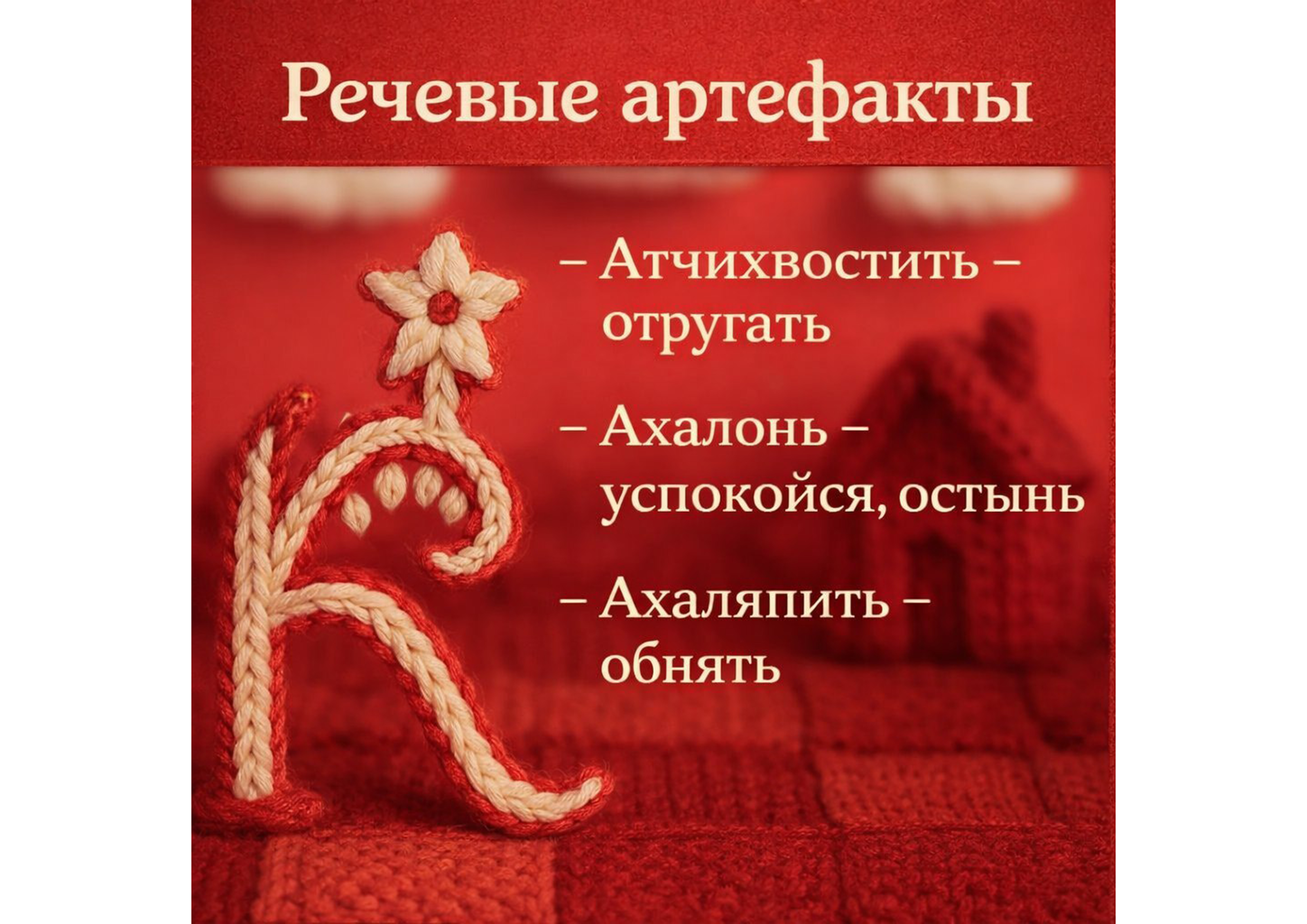 Продолжаем серию публикаций «Речевые артефакты».