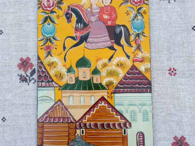 Роспись по дереву.