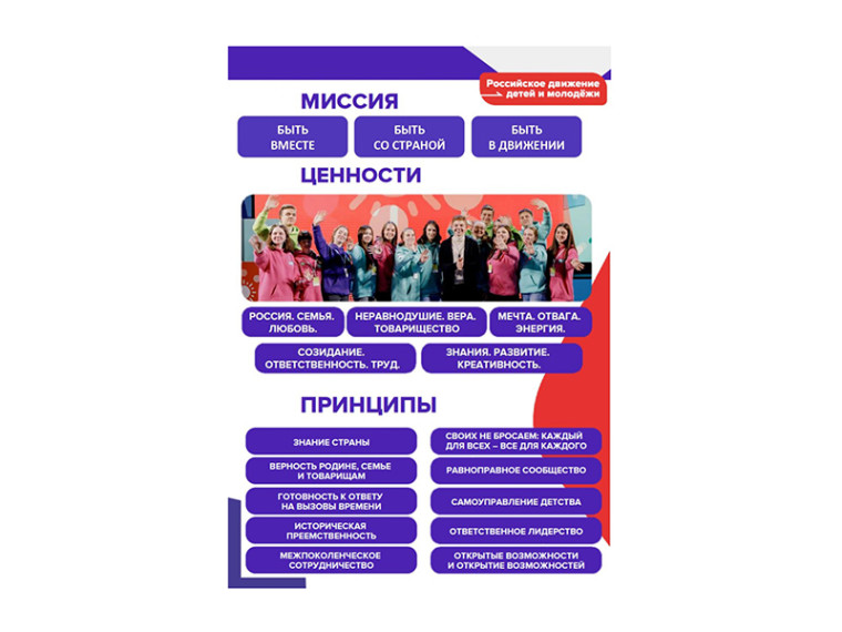 Белгородская область включилась в работу по организации деятельности Российского движения детей и молодёжи (РДДМ).