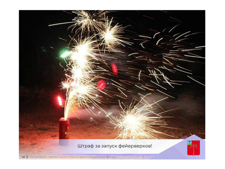 В регионе действует запрет на продажу и запуск петард, фейерверков и салютов.