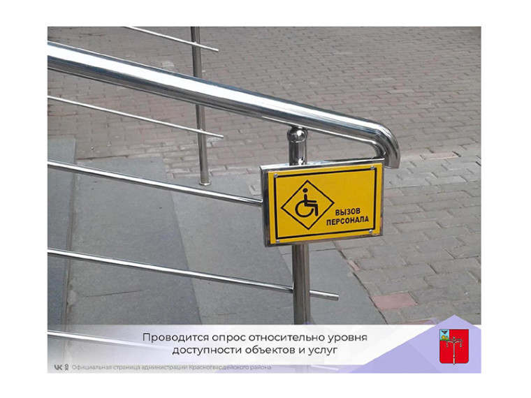 Проводится опрос относительно уровня доступности объектов и услуг. Проводится опрос относительно уровня доступности объектов и услуг.