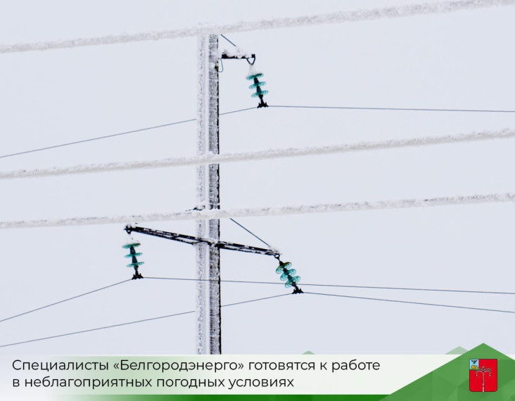 Специалисты «Белгородэнерго» готовятся к работе в неблагоприятных погодных условиях. Специалисты «Белгородэнерго» готовятся к работе в неблагоприятных погодных условиях.