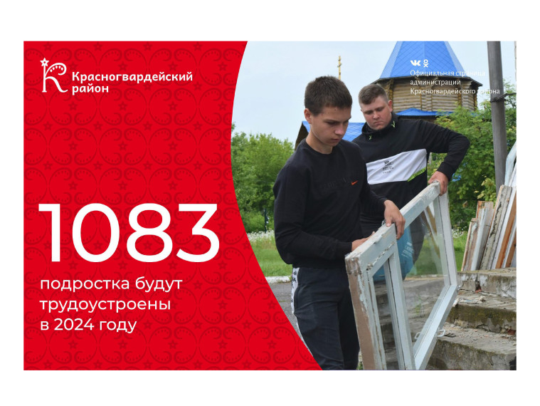 #аВыЗнали, что 1083 подростка будут трудоустроены в 2024 году?.