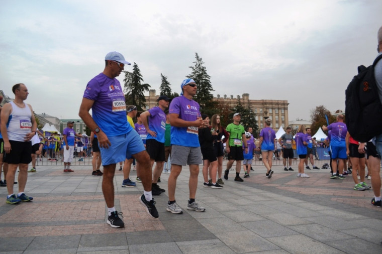 Около семи тысяч бегунов приняли участие в Белгородском полумарафоне-2022.