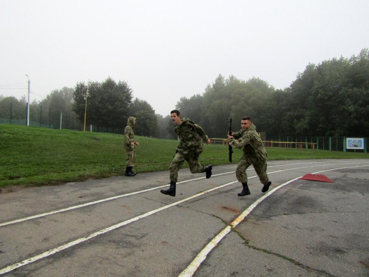 Красногвардейцы приняли участие в областном слёте курсантов.