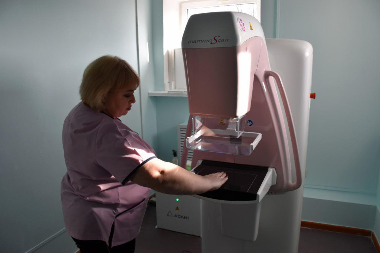В Красногвардейской больнице можно пройти обследование цифровым маммографом.
