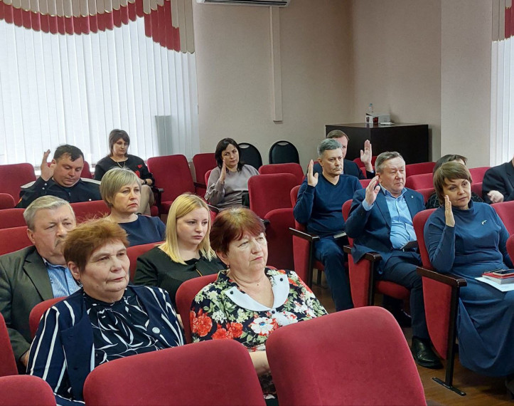 Валентина Богунова приняла участие в пленарном заседании Общественной палаты Красногвардейского района.