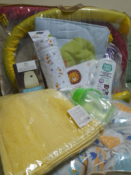 191 семья Красногвардейского района получила наборы для новорождённых в 2022 году.