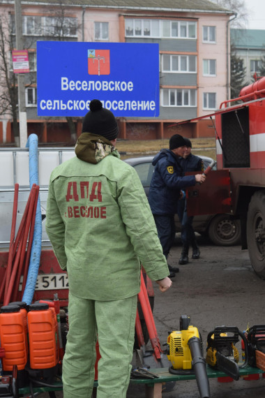 Комиссия проверила готовность Красногвардейского района к пожароопасному сезону и паводкоопасному периоду.