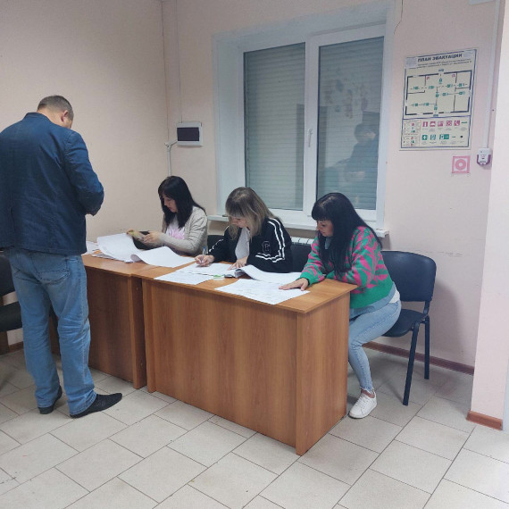 Избирательные участки Красногвардейского района начали свою работу.