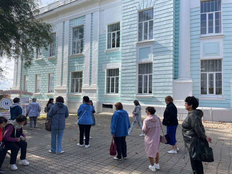 Красногвардейский район посетила делегация жителей старшего возраста из Белгородского района.