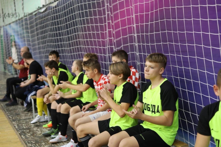 Красногвардейская команда «Победа» заняла второе место по мини-футболу.