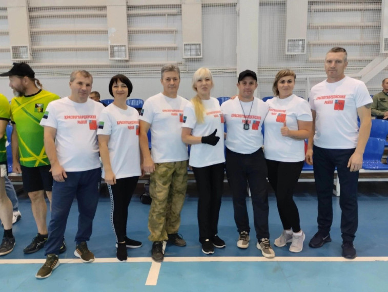 Красногвардейцы приняли участие в областном фестивале ГТО в Чернянке.