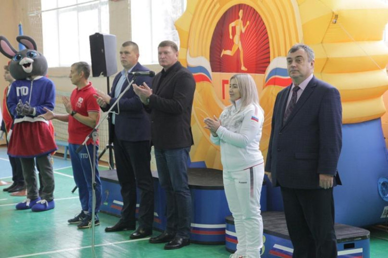 Красногвардейские школьники приняли участие в гонке ГТО в Белгороде.
