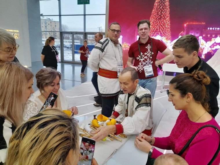 Красногвардейская жалейка побывала на выставке-форуме «Россия» на ВДНХ.