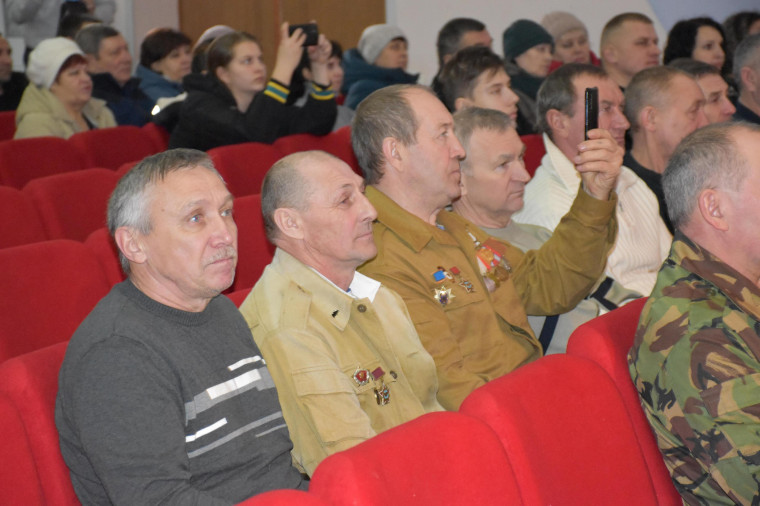 Ветераны боевых действий встретились в Никитовке.