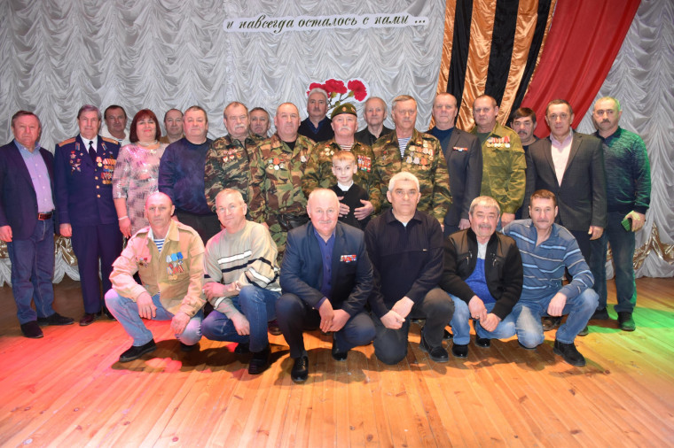 Ветераны боевых действий встретились в Никитовке.