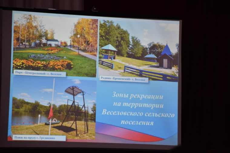 Алексей Алексенко отчитался о работе на территории Веселовского сельского поселения.