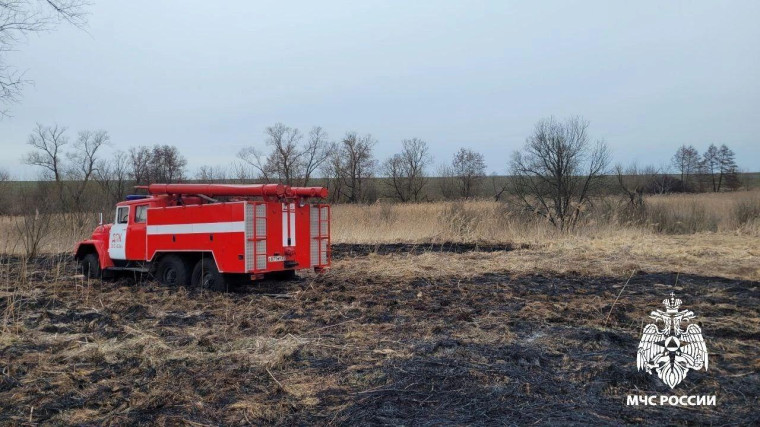 Резко увеличилось количество ландшафтных пожаров.