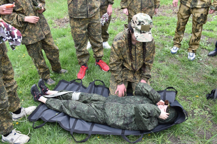 В Красногвардейском районе прошла военно-патриотическая игра «Зарница 2.0».