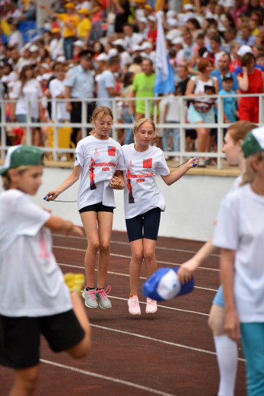 Всероссийский День физкультурника встретили в лучших традициях советского спорта.
